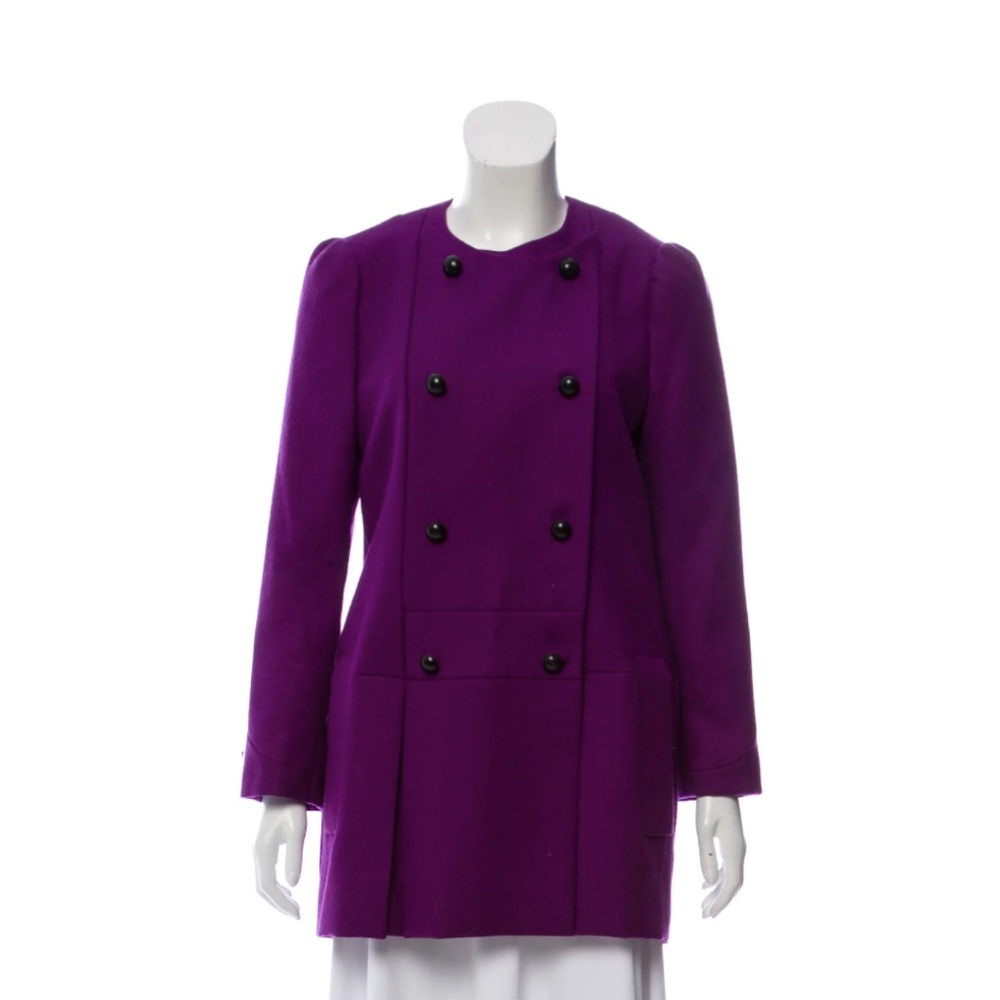 Yves Saint Laurent Wool Coat